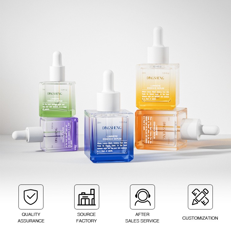 Essence Oil Cosmetic glass bottles