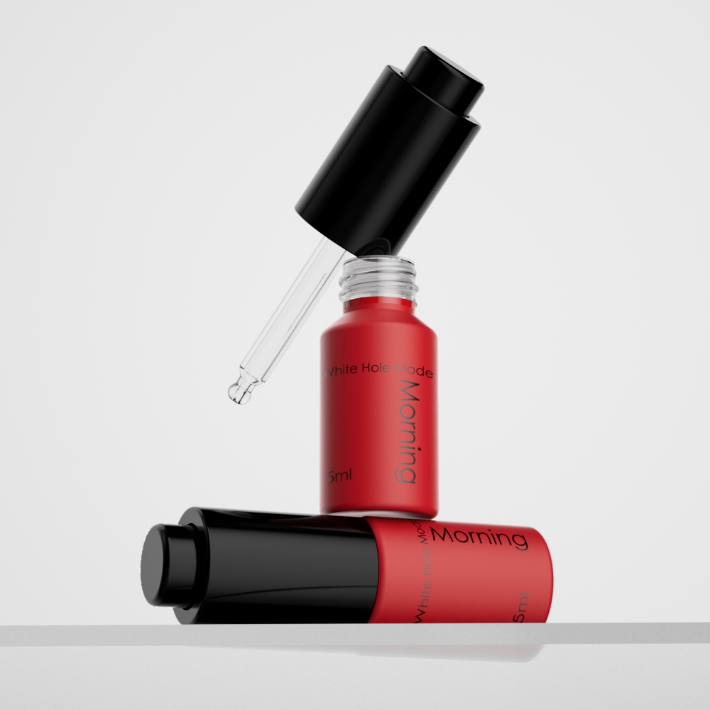 Elegant Cosmetic & Essential Oil Bottle ﻿