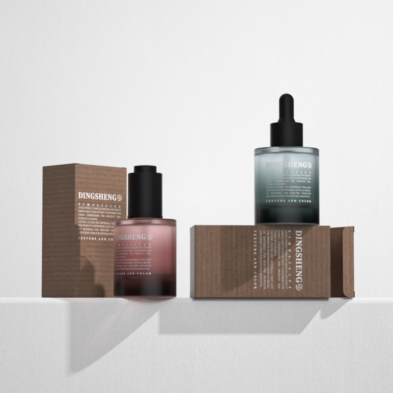 30ml Cosmetic Glass Dropper Bottle Packaging