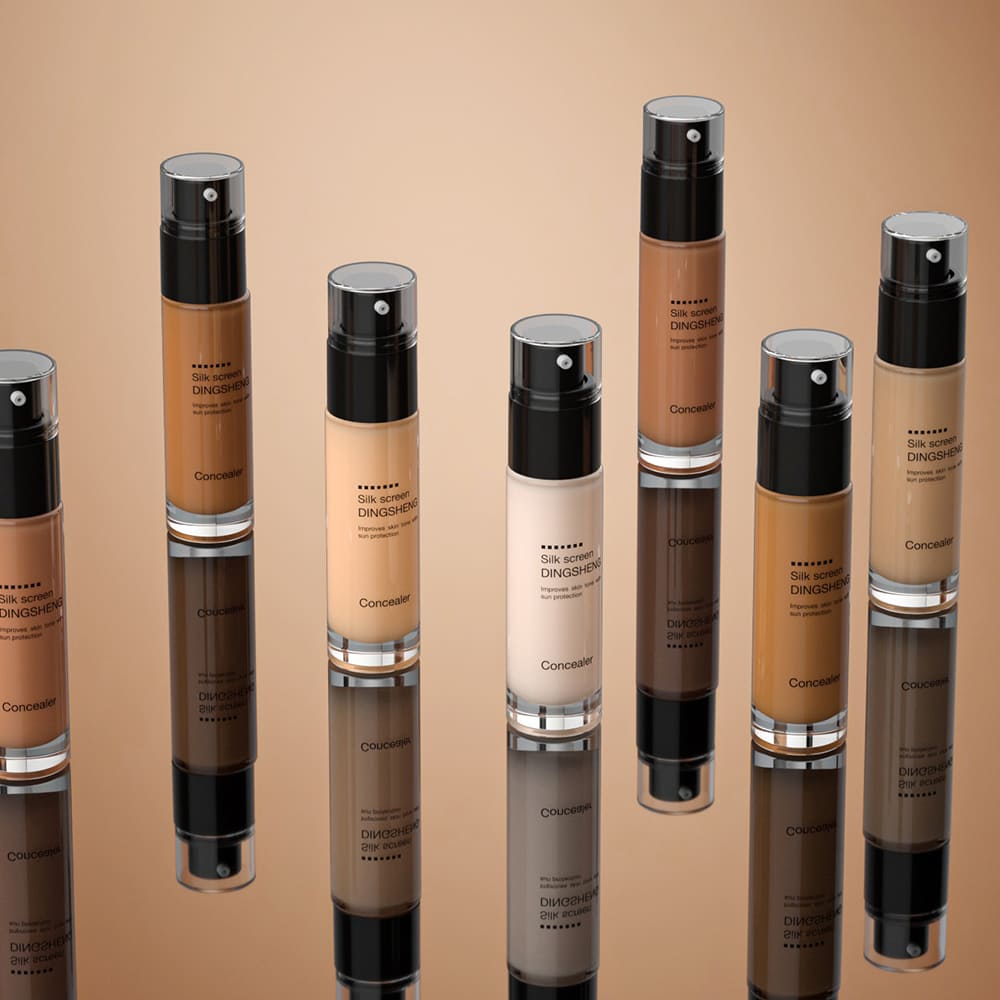 Clear Cylinder Liquid Foundation Bottles Bulk Clear Cylinder Liquid Foundation Bottles Bulk