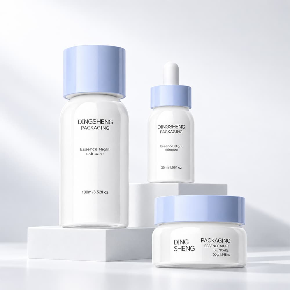 Essence Night Skincare Packaging with Custom Box
